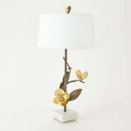 Picture of MAGNOLIA FLOWER TABLE LAMP