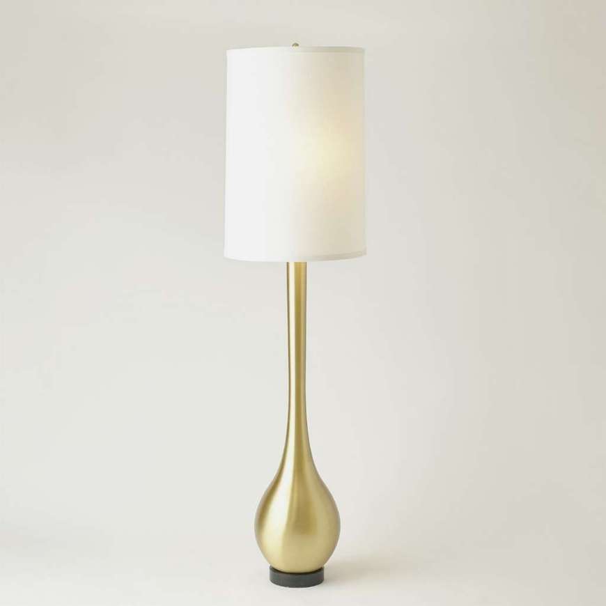 Picture of BULB VASE LAMPS-BRUSHED BRASS