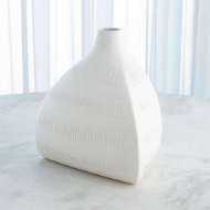 Picture of GLAZED VASE-MATTE WHITE