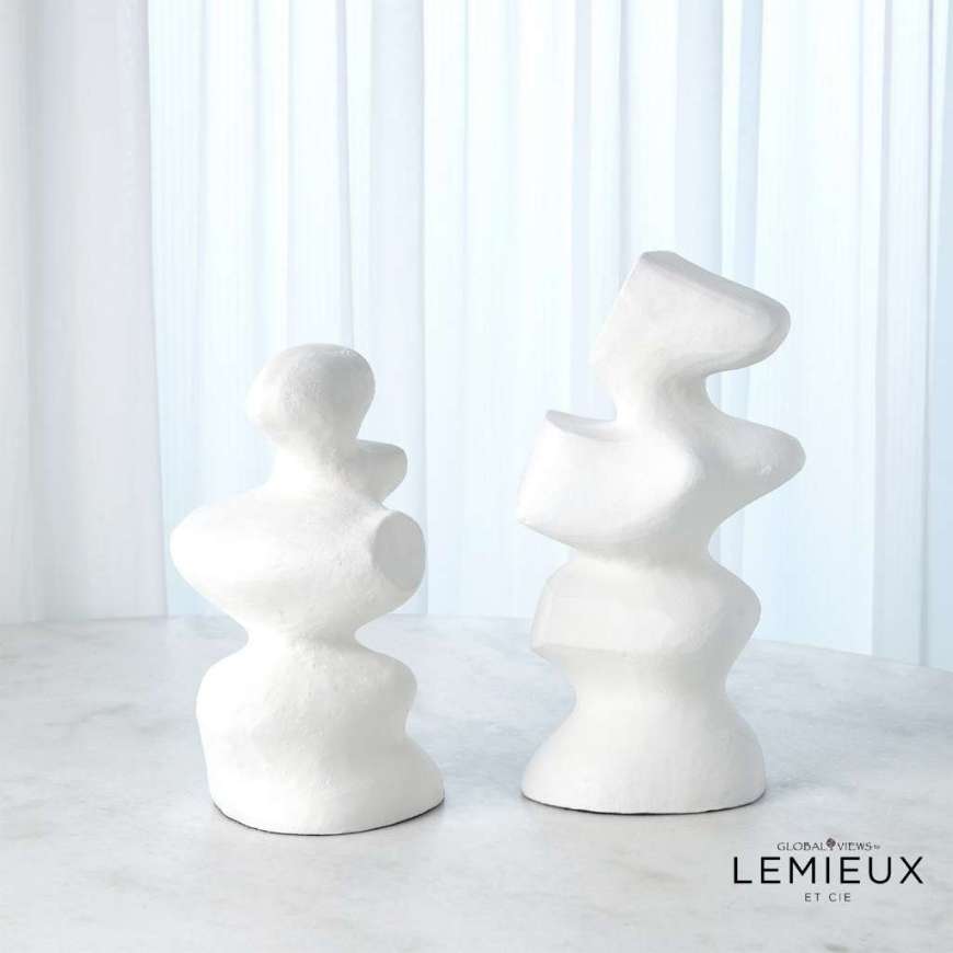 Picture of S/2 MOUREN SCULPTURES-WHITE