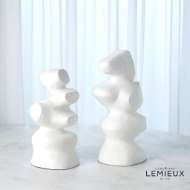 Picture of S/2 MOUREN SCULPTURES-WHITE