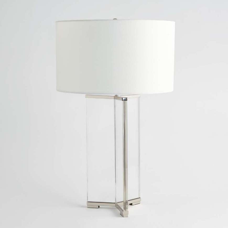 Picture of Y TABLE LAMP-NICKEL