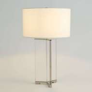 Picture of Y TABLE LAMP-NICKEL