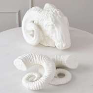 Picture of CAPRICORN SCULPTURE-MATTE WHITE