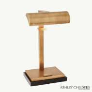 Picture of TABLETOP EASEL LAMP-MATTE BRASS