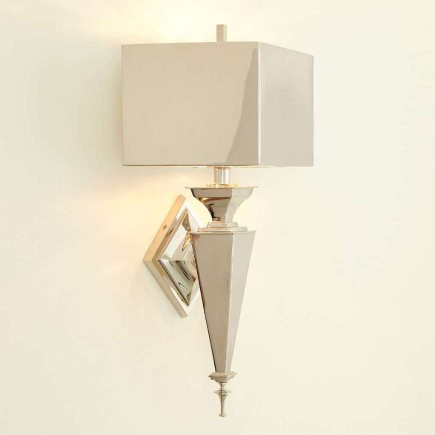 Picture of DIAMOND SCONCE-NICKEL