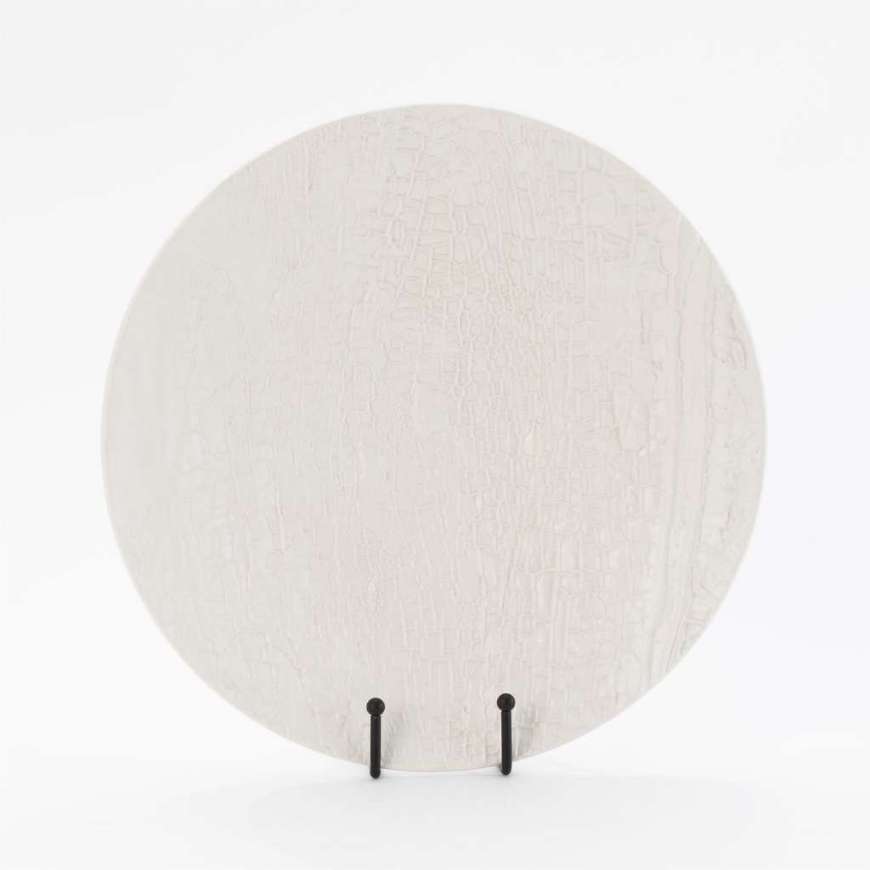 Picture of TREE TEXTURE CHARGER-MATTE WHITE