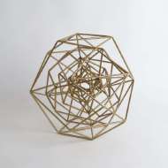 Picture of GEO SCULPTURE-GOLD