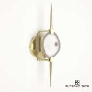 Picture of ECLIPSE AGATE SCONCE-SATIN BRASS