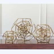 Picture of GEO SCULPTURE-GOLD