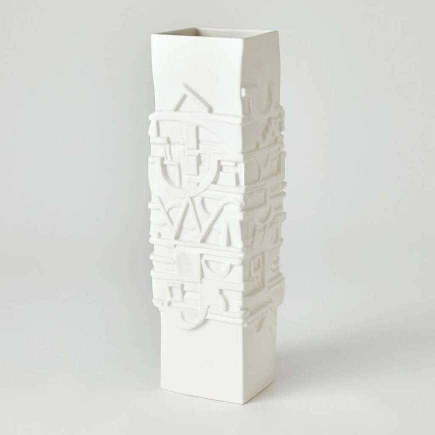 Picture of TOTEM VASE-MATTE WHITE