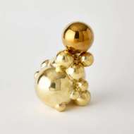 Picture of BUBBLE ORB HOLDER-BRASS