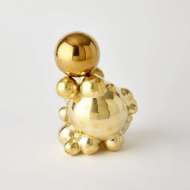 Picture of BUBBLE ORB HOLDER-BRASS