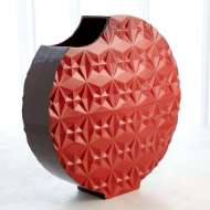 Picture of GEOMETRIC VESSEL-RED