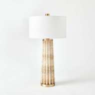 Picture of QUARRY TABLE LAMP-TRAVERTINE