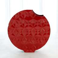 Picture of GEOMETRIC VESSEL-RED