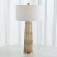 Picture of QUARRY TABLE LAMP-TRAVERTINE