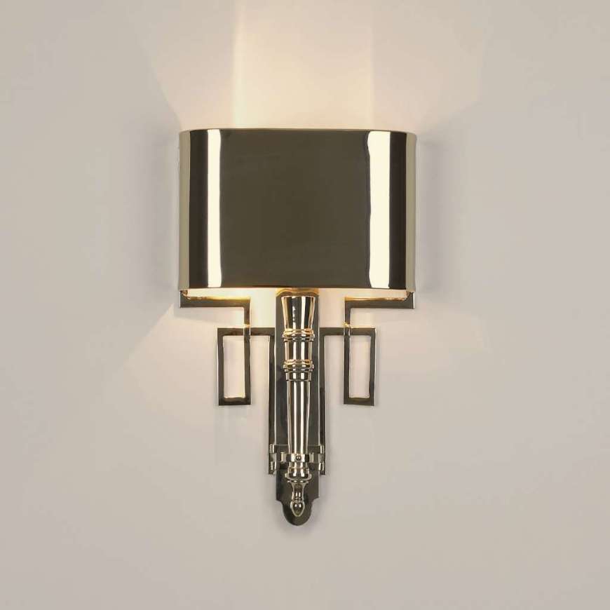 Picture of TORCH SCONCE W/SHADE-NICKEL