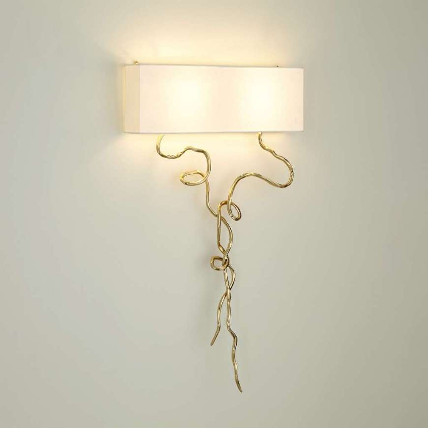 Picture of MORNING GLORY WALL SCONCE-BRASS-HW