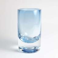 Picture of THICK CYLINDER VASES - POWDER BLUE/LIGHT BLUE