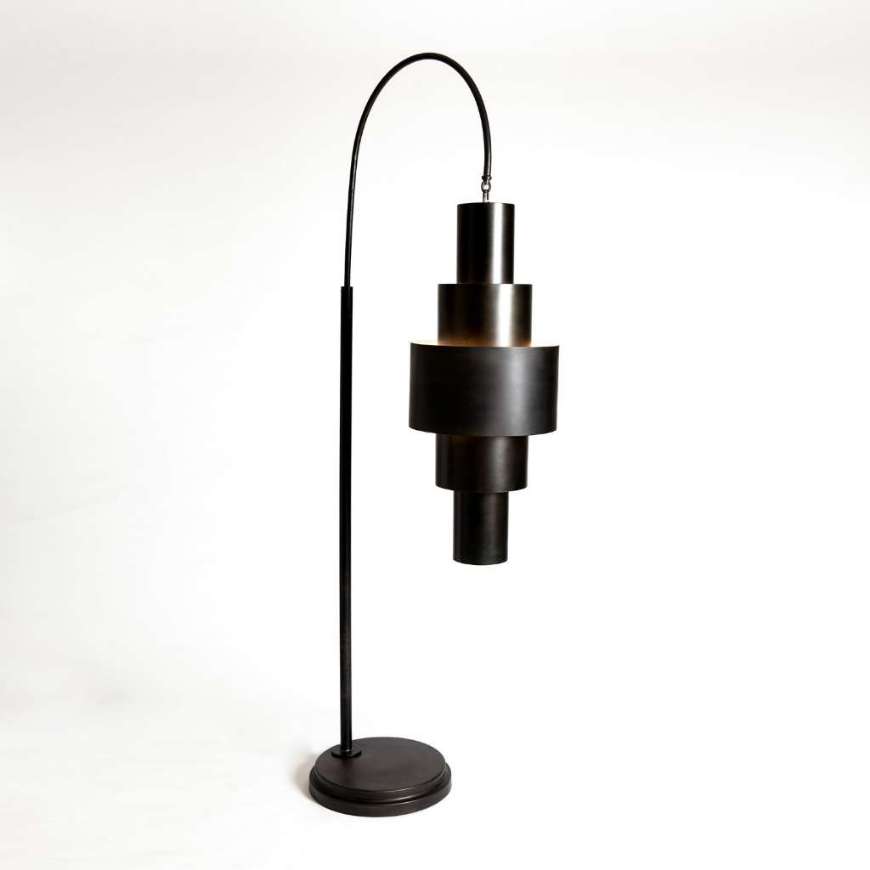 Picture of BABYLON FLOOR LAMP-BRONZE