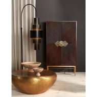 Picture of BABYLON FLOOR LAMP-BRONZE