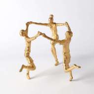 Picture of CHILDREN SCULPTURE-GOLD LEAF