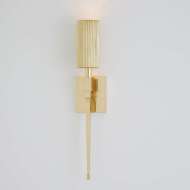 Picture of FLUTED DOUBLE AND SINGLE SCONCE COLLECTION-BRASS