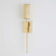 Picture of FLUTED DOUBLE AND SINGLE SCONCE COLLECTION-BRASS