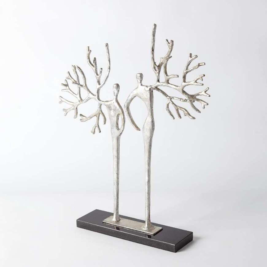 Picture of BRANCH MAN AND WOMAN-SILVER LEAF