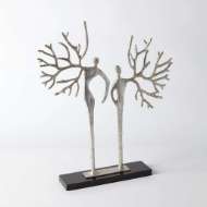 Picture of BRANCH MAN AND WOMAN-SILVER LEAF