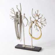 Picture of BRANCH MAN AND WOMAN-SILVER LEAF