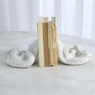 Picture of SNAKE BOOKENDS-MATTE WHITE