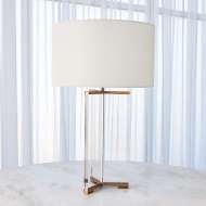 Picture of Y TABLE LAMP-ANTIQUE BRASS