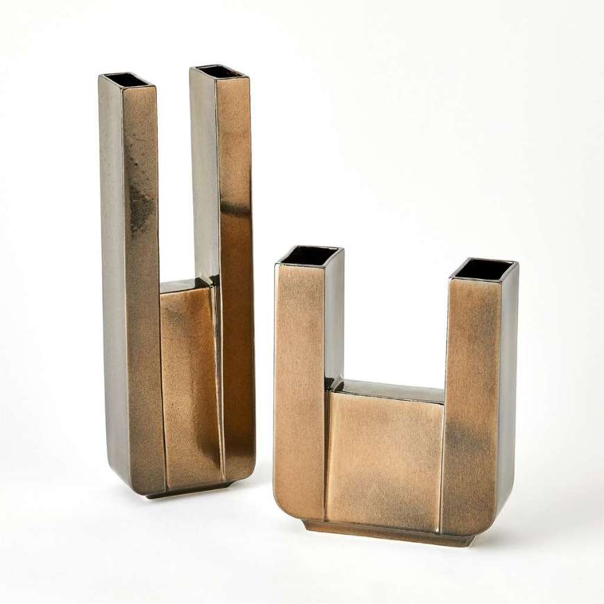 Picture of METROPOLIS VASES-BRONZE