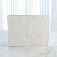 Picture of TREE BARK TEXTURE VASE MATTE WHITE