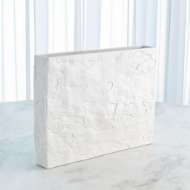 Picture of TREE BARK TEXTURE VASE MATTE WHITE