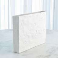 Picture of TREE BARK TEXTURE VASE MATTE WHITE