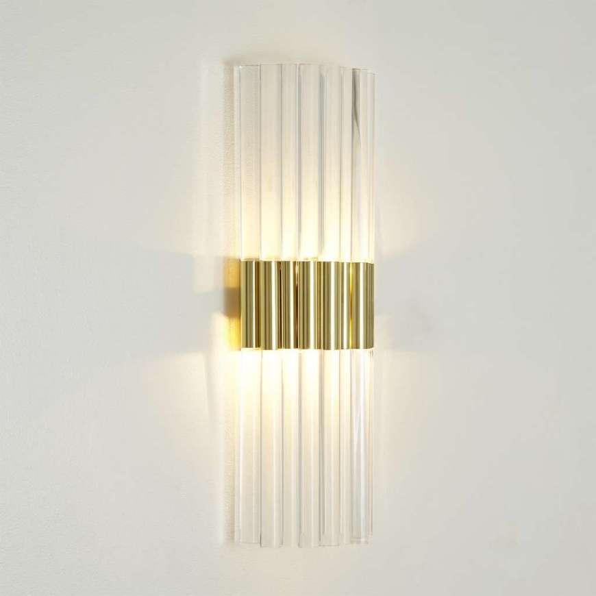 Picture of ACRYLIC SCONCE-BRASS-HW