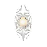 Picture of RADIAL BURST ELECTRIFIED WALL SCONCE-SILVER-HW