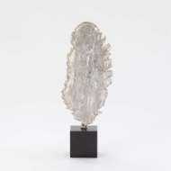 Picture of FEATHER QUILL SCULPTURE-SILVER