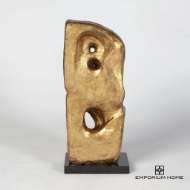 Picture of MONOLITH-SCULPTURE-GOLD LEAF