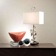 Picture of GINKGO TABLE LAMP-NICKEL