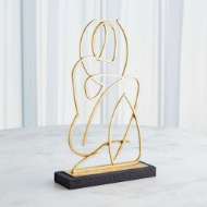 Picture of WIRE MADONNA-ANTIQUE GOLD