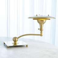 Picture of SATURN LAMP-BRUSHED BRASS