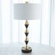 Picture of ITALIAN DIAMOND TABLE LAMP-BRONZE/BRASS