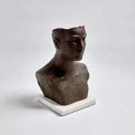 Picture of HEAD SCULPTURE-CAST IRON