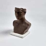 Picture of HEAD SCULPTURE-CAST IRON