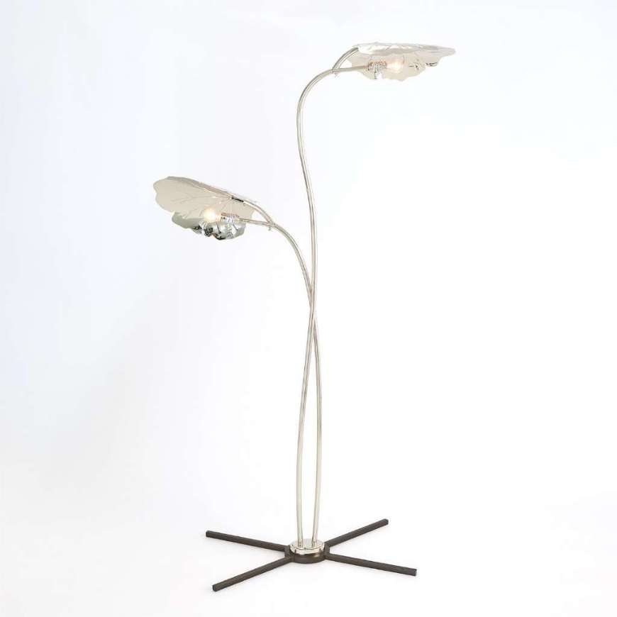 Picture of RIMINI FLOOR LAMP-NICKEL