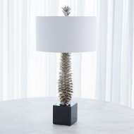 Picture of PINECONE TABLE LAMP-NICKEL